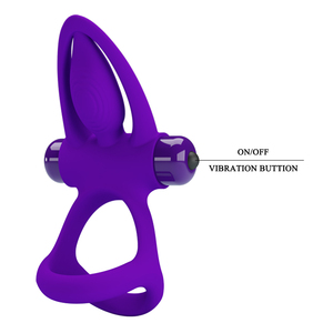 Vibrerende Penisring Seksspeeltjes Haanring Voor Koppels Mannelijke Sterke Erectie Vertraging Ejaculatie Clitorale Stimulator Erotische Slotring - Product Image 5