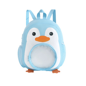 Childrens Backpack Swim Dry Wet Separation 20L Polyester Waterproof With Card Holder And Mesh Pocket For Swimming And Water - Product Image 3
