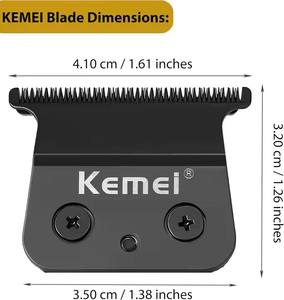 柯美2299专业理发器更换刀片，粉末冶金刀片毛发修剪器刀片Cuchilla - Product Image 4