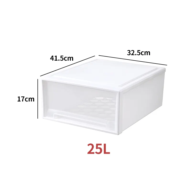 Stackable nhựa lưu trữ giỏ bin Kệ hộp cho tủ quần áo ngăn kéo tủ quần áo tổ chức