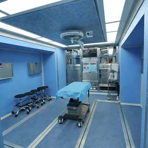 Véhicules d'<span class=keywords><strong>ambulance</strong></span> médicaux chirurgicaux modulaires haute performance avec unité de soins intensifs et stérilisation pour les secours d'urgence - Product Image 2