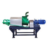 Séparateur solide-liquide pour déchets porcins/séparation solide-liquide de la fiente de bétail/extrusion de déshydratation de la fiente de porc et de la fiente de poulet