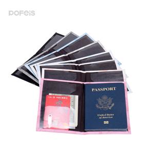 Nouveau bricolage <span class=keywords><strong>Pvc</strong></span> Faux cuir famille voyage mariage école Bus cadeau <span class=keywords><strong>carte</strong></span> d'identité porte-documents portefeuilles Logo personnalisé porte-passeport - Product Image 4