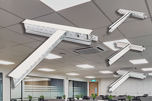 Grilles de <span class=keywords><strong>plafond</strong></span> à fentes les plus vendues, systèmes de plafonds suspendus à grille ouverte et cornières murales de <span class=keywords><strong>suspension</strong></span> de haute qualité à prix abordable - Product Image 2