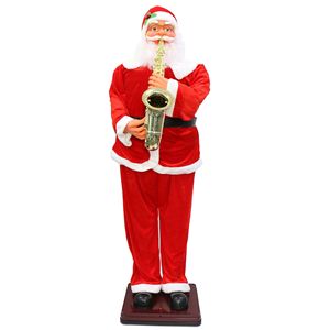 Decorazioni Natalizie Cantanti e Danzanti, Babbo Natale Semi-Meccanico di 1,8 Metri per Hotel e Centri Commerciali - Product Image 3