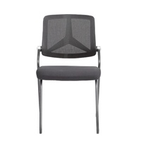 Chaise de salle de réunion en maille Offre Spéciale chaises de conférence ergonomiques sans bras pour la formation