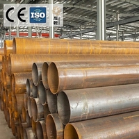 Tubería de Acero al Carbono Sin Costura ASTM A106 Gr.B, Laminada en Caliente, para Transporte de Fluidos de Petróleo y Gas, Extremo Liso Negro, Certificación CE