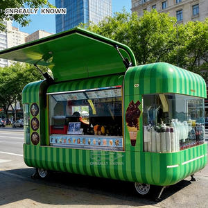 Remolque de Comida Móvil para Eventos, Diseño Personalizado, Decoración de Carnaval, Equipamiento para Cocina Móvil - Product Image 4