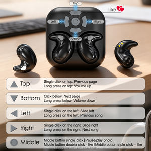 <span class=keywords><strong>2026</strong></span> yeni 2 <span class=keywords><strong>1</strong></span> Mini taşınabilir rahat uyku kulaklık uzaktan kumanda uyku kulaklık ergonomik tasarım kulakiçi - Product Image 5