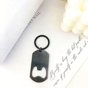 Wholesale Metal Bottle Opener Keychain, Custom Engraved Souvenir, <b>Keepsake</b> Gift for <b>Wedding</b>, Anniversary & Company Annual Event - Product Image 2