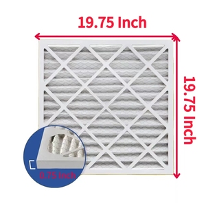 MERV11 20x20x1 가정용 HVAC 필터 정전기 주름 에어컨 꽃가루 연기 및 박테리아와 같은 유해 물질 - Product Image 5