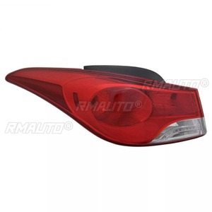 Left Right Rear <b>LED</b> Taillamp Tail <b>Lights</b> Assembly Wide <b>Light</b> <b>Corner</b> Lamp For Hyundai Elantra 2011-2013 924013Y000 HY2804119 - Product Image 1