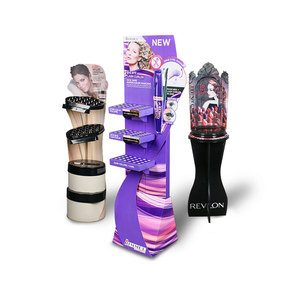 Exhibición de cartón corrugado de alta calidad, Cosméticos personalizados, lápiz labial, base de Perfume, estante de exhibición - Product Image 2