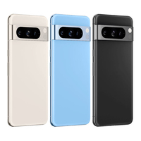Téléphone d'occasion Google Pixel 8 Pro débloqué, original et reconditionné, 128 Go, 256 Go, 512 Go, 1 To, version mondiale US/UE, grade A+