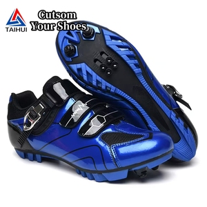 <span class=keywords><strong>Chaussures</strong></span> de vélo/cyclisme personnalisées pour hommes et femmes - Route/<span class=keywords><strong>VTT</strong></span>, assistance au pédalage, semelle rigide tout-terrain - Product Image 1