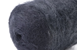 2CM 100% in Nylon in finto visone soffice pelliccia morbida leggera guardare sciarpa lavorata all'uncinetto di larghezza stretta - Product Image 5