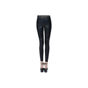 Pantalones de piel de oveja para mujer, pantalones de piel auténtica hechos a medida, de alta calidad - Product Image 3