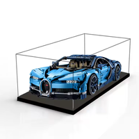 Taille personnalisée vitrine acrylique jouet voiture vitrine organisateur acrylique figurine étui pour Lego