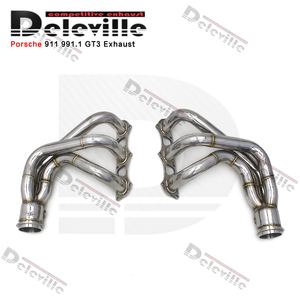 Échappement sport à soupapes pour Porsche 991/991.1/991.2 RS 4.0L 2015-2018, collecteur 3 en 1, échappement en titane - Product Image 2