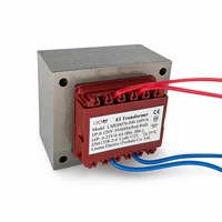 Transformateur abaisseur encapsulé 75VA 0-220V vers 0-24V CA, à noyau EI en résine époxy pour équipement domestique