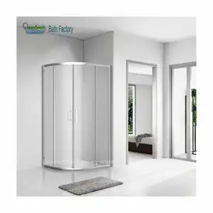 Corner <strong>Made</strong> Complete Enclosed Tempered Glass Shower Room Cubicle <strong>Bathroom</strong> With Shower Tray - Product Image 1