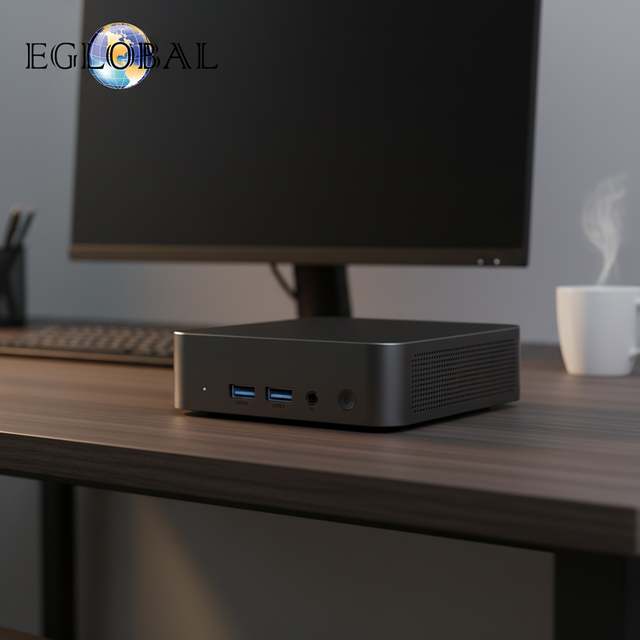 EGLOBAL Intel 12th N-Series N100 N95 32GB DDR4 RAM 1TB Nvme SSD Dual 4K Video Display WiFi5/BT 4.2 Win 11-EU & CN Plugs Mini PC