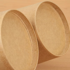 Bol jetable en papier kraft biodégradable de haute qualité de 32 oz avec couvercles en PET pour salade - Product Image 5