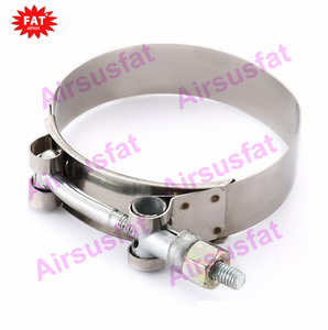 Colliers de serrage à boulon en T de 2.5 pouces en acier inoxydable 304 Colliers d'admission <span class=keywords><strong>turbo</strong></span> 63-71mm Plage réglable pour tuyaux de refroidissement en silicone - Product Image 5