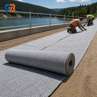 Couverture imperméable en bentonite, haute résistance à la traction, durable, longue durée de vie, anti-vieillissement, pour utilisation dans les canaux d'irrigation