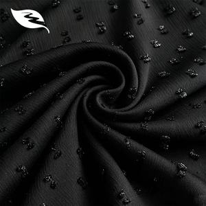 Abaya noire personnalisée en <span class=keywords><strong>tissu</strong></span> jacquard TikTok avec motif texturé 3D éclatant, Abayas musulmanes luxueuses et douces de Dubaï - Product Image 3
