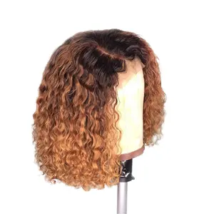 Hot Selling Factory Direct Curly Hair Wig Black Rootsと30/99J Color Fashion Curly Hair Wigs