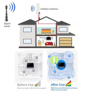 Antenne à gain élevé 12dBi 4G/5G large bande 360°. Antenne omnidirectionnelle de communication étanche IP67 à couverture complète pour amplificateur de signal vertical - Product Image 2