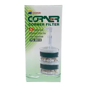 XY-2010 Large Corner Filter Aquarium air pump sponge filter