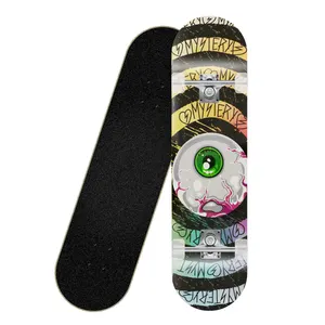Hot sale Cruiser Skate Board with High elastic PU wheel for adults teens adults and kids maple wood Skateboards