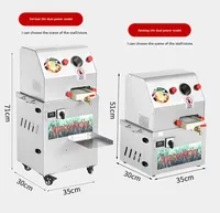 Shengzhiyi Automatische Elektrische Suikerrietpers met 450W Motor voor Commercieel Gebruik in de Latijns-Amerikaanse Markt