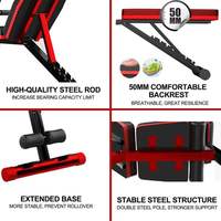 Banc de musculation multifonctionnel réglable pour la salle de sport, banc d'entraînement pliable pour la musculation, bancs et supports