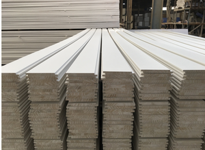 Customizable White <b>Primed</b> Pine Wood Shiplap Siding Wall Paneling boards for Interior Walls Shiplap - Product Image 3