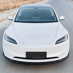 Accessoires extérieurs pour Tesla Model 3 2024+ : Lame de pare-chocs avant, séparateur, diffuseur, spoiler, protection de pare-chocs, kit carrosserie - Product Image 3