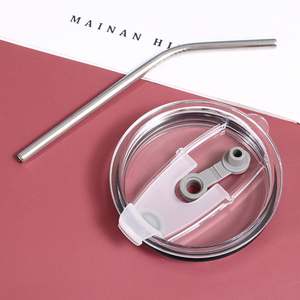 Tasse de voyage réutilisable personnalisée à ajout rapide avec paille de café pour les cadeaux d'affaires et les festivals en plein air. - Product Image 6