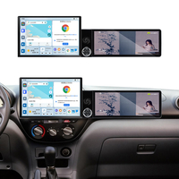 Layar Sentuh Android Baoshang 13.1+12.3 untuk Toyota RAV4 2003-2005, Pemutar Video, Radio, GPS Navigasi, Layar Radio Mobil