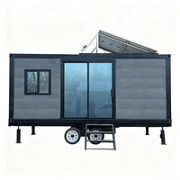 ZENO construction rapide remorque conteneur préfabriqué petite maison sur roue à vendre préfabriqué modulaire salon maison Casa Portable