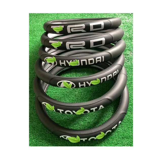 Car logo Steering Wheel Cover S/M/L Size Steering Wheel Cover for Accessories