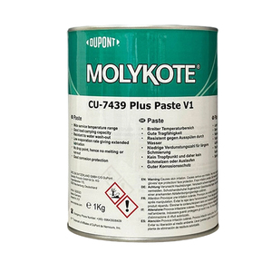 จาระบีกันติด Xxt90 MOLYKOTE CU-7439 Plus ชนิดเนื้อครีม ทนอุณหภูมิสูง ได้รับการรับรองมาตรฐาน NSF ป้องกันการสึกหรอ น้ำมันพื้นฐานจากทองแดง สำหรับงานทางทะเล - Product Image 1