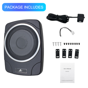 Caisson de basses de voiture AK-33S-10 "sous-siège actif mince ultra-mince - Product Image 6