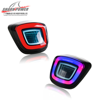 Personnalisation en petite série directe d'usine, kit de feux avant, arrière et clignotants LED RGB contrôlés par application pour scooter Vespa