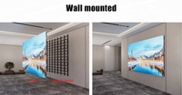 Mur vidéo LED COB à petit pas P0.78 P0.96 P1.25, panneau LED intérieur haute résolution, affichage numérique couleur pour la publicité