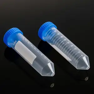 Cotaus Disposable Plastic Medical Consumables 50ml 15ml Sterile Screw Lid Conical Bottom Centrifuge Tubes Withstand High Speeds