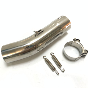 Système d'échappement de moto, tuyau de liaison intermédiaire, tuyau de connexion modifié pour SUZUKI <span class=keywords><strong>GSXS1000</strong></span> GSXS1000F <span class=keywords><strong>2015</strong></span> - 2021 Échappement GSX-S1000 - Product Image 1