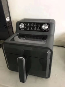 Four à friture à air numérique en alliage d'aluminium YUNCHA avec fenêtre de visualisation, capacité de 7 L, facile à nettoyer et économe en énergie - Product Image 4