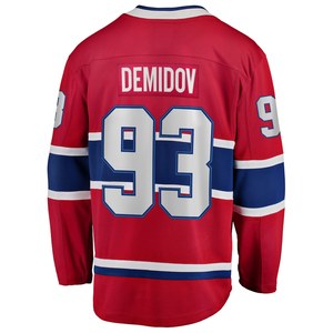Camiseta de Hockey sobre Hielo de los Montreal Canadiens de Canadá Bordada al por Mayor # 14 NickSuzuki # 13 <span class=keywords><strong>Cole</strong></span> Caufield # Uniforme de Hockey 93 Ivan Demidov - Product Image 6